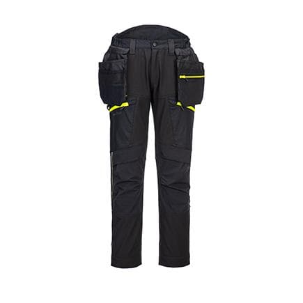 PORTWEST DX450BKR33 - Pantalon DX4 poches flottantes démontables noir