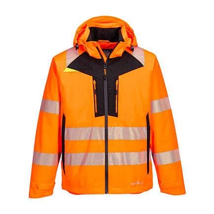 PORTWEST DX462ORR4XL - DX4 Veste de pluie haute visibilité orange