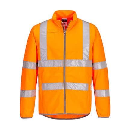 PORTWEST EC24ORR4XL - Softshell haute visibilité ECO 2L orange