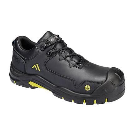 PORTWEST FC19BKY44 - Chaussure basse Apex S3S ESD HRO SR SC FO noir/jaune