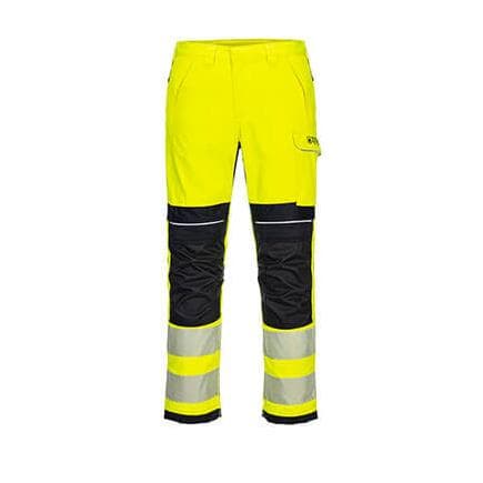 PORTWEST FR406YBR38 - Pantalon PW3 FR Hi-Vis jaune/noir