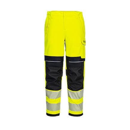 PORTWEST FR409YBR32 - Pantalon femme PW3 FR Hi-Vis jaune/noir