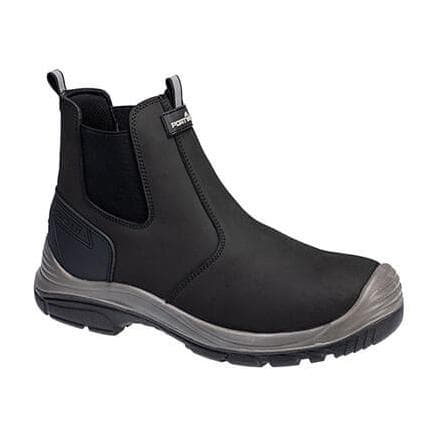 PORTWEST FV02BGY45 - Rafter Dealer Boot S7 SR SC FO Sicherheitsstiefel schwarz/grau