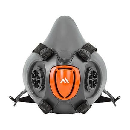 PORTWEST P421GRRS/M - Demi-masque en TPR Gris