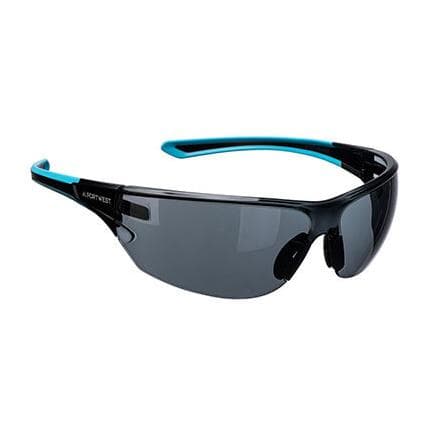 PORTWEST PS19SKR - Lunettes de protection Essentiel KN (anti-rayures et anti-buées) Fumé