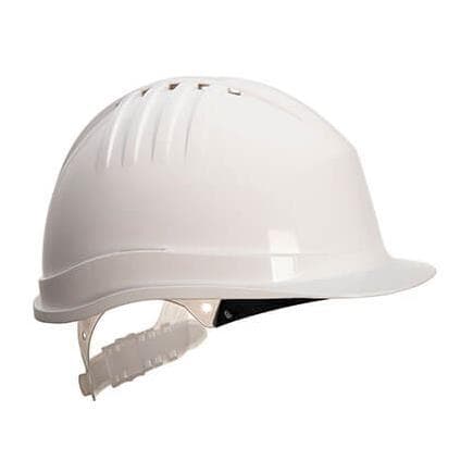 PORTWEST PS60WHR - Casque de sécurité Expertline (roue à cliquet) Blanc