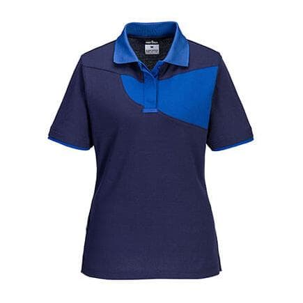 PORTWEST PW219NRRL - Polo Femme PW2 Marine/Royal