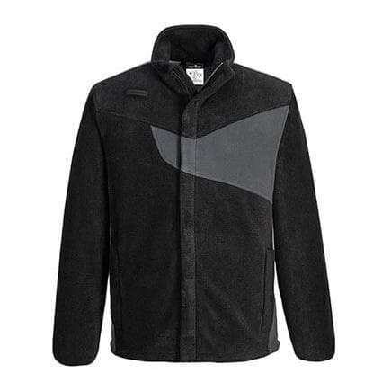 PORTWEST PW270BZRXL - Polaire PW2 Noir/ Zoom Gris