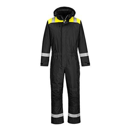 PORTWEST PW353BKYS - Combinaison d'hiver PW3 Noir/jaune
