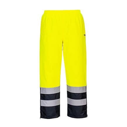 PORTWEST S598YNRL - Pantalon d'hiver Haute Visibilité Jaune/Marine