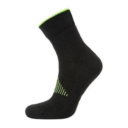 PORTWEST SK05BKR39-43 - Chaussettes Trainer Recyclées Noir
