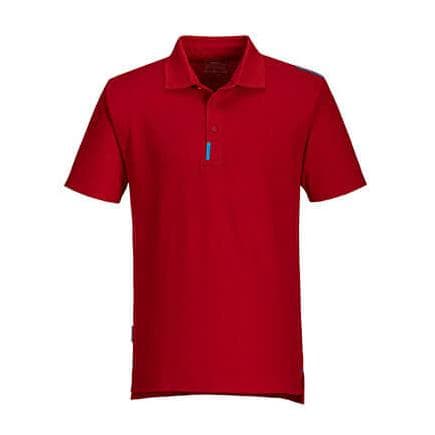 PORTWEST T720DRRS - Polo WX3 Rouge foncé