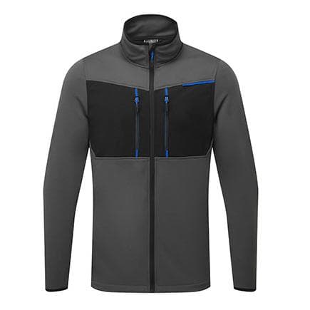 PORTWEST T756MGRM - Sweat zippé WX3 Gris Métal