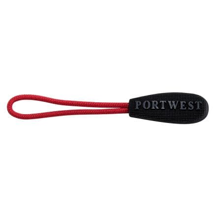 PORTWEST T900RER - Tirettes de fermeture à glissière remplaçables Rouge