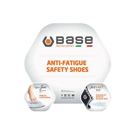 PORTWEST Z741WHR - Autocollant de fenêtre de base blanche