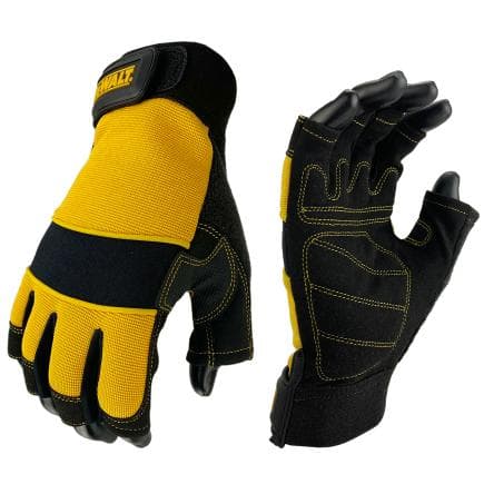 RADIANS DPG23L EU - Dewalt gants sans doigts pour technicien