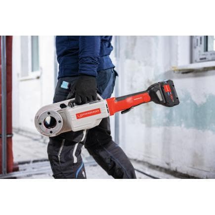 ROTHENBERGER 1000004186 - Coupe-tube électrique SUPERTRONIC 2000 E, BSPT R (avec 1 batterie et chargeur)