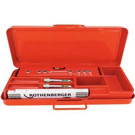ROTHENBERGER 1000004797 - Set de niveaux à bulle ROCHECK