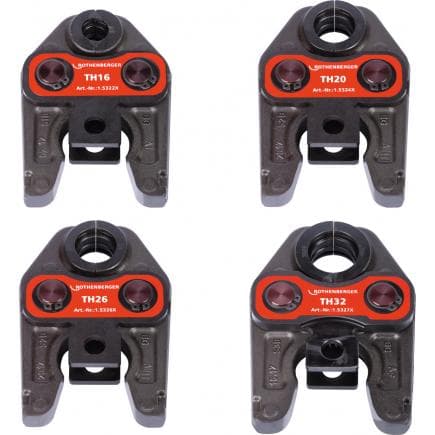 ROTHENBERGER 015065X - Jeu de presse Standard TH 16-20-26-32 mm