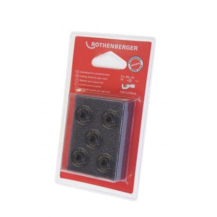 ROTHENBERGER 070017D - Roue de coupe pour TC 35 Cu-Ms-Al-Fe (5 pcs)