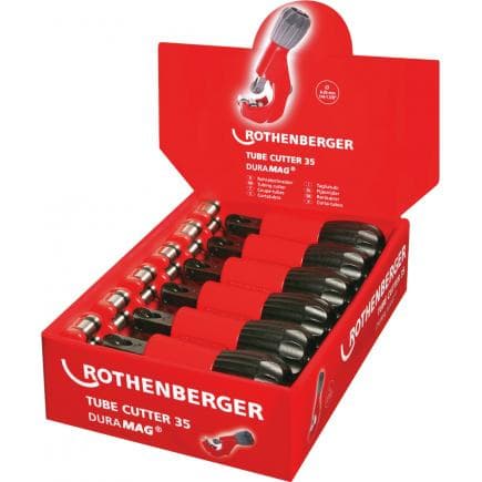 ROTHENBERGER 070027DB - Présentoir coupe-tube Duramag 35 (6 pcs)