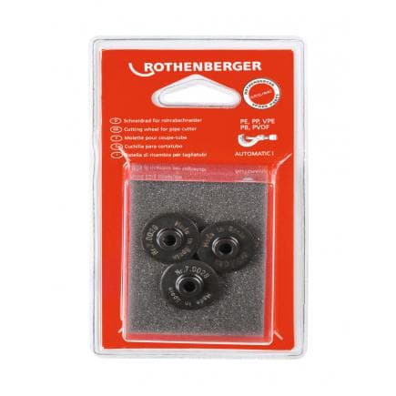 ROTHENBERGER 070028D - Roue de coupe pour Automatik taille 1 plastique (3 pcs)