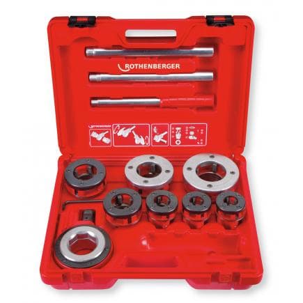 ROTHENBERGER 070892X - Kit de Coupe Filière manuelle Super Cut 1/2 - 2" dans la valise