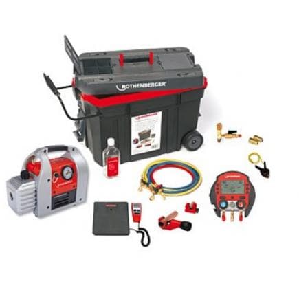 ROTHENBERGER - Station de charge et d'aspiration universelle Rocaddy 121 Digital