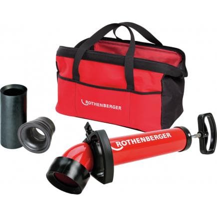 ROTHENBERGER 1000001762 - Nettoyage de tuyaux Ropump Super Plus avec 3 adaptateurs