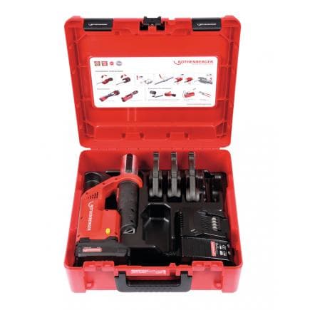 ROTHENBERGER 1000002290 - Outil de sertissage Romax Compact TT TH 16-20-26 et perceuse sans fil