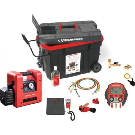 ROTHENBERGER 1000002561 - Station universelle pour vide et charge Rocaddy 120 R32 Digital