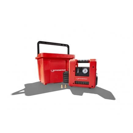 ROTHENBERGER 1000002689 - Pompe à vide à 2 étages Roairvac R32 1.5 230V avec Robucket