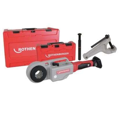 ROTHENBERGER 1000003387 - Supertronic 2000 E avec bras d'arrêt sans têtes filière sans batterie et chargeur