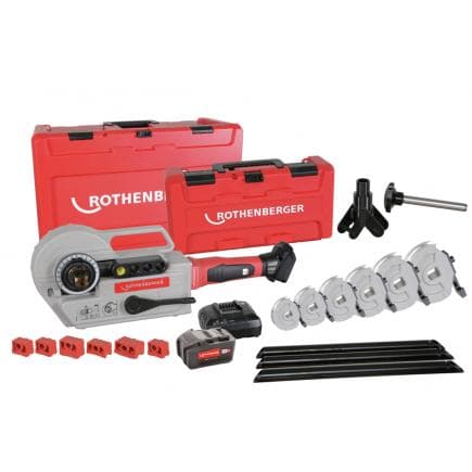 ROTHENBERGER 1000003399 - Coude de tuyau Robend 4000 E Set 1/2-5/8-3/4-7/8-1.1/8 AUS