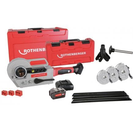 ROTHENBERGER 1000003401 - Ensemble Coude de tuyau Robend 4000 E 15-22-28 UK