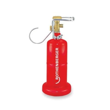 ROTHENBERGER 33079 - Petit flacon de propane vide avec col protecteur