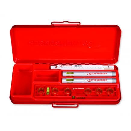 ROTHENBERGER 70667 - Rocheck Kit de balance d’eau dans la boîte en tôle d’acier