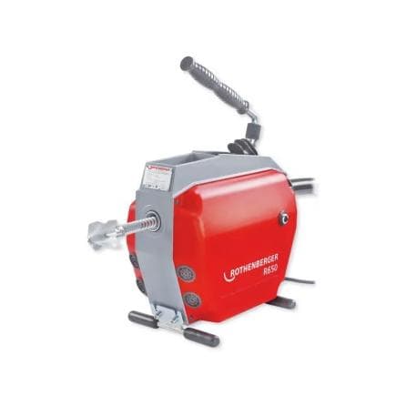 ROTHENBERGER 72680 - R650 machine à nettoyer les tubes avec jeu d'outils et spirales