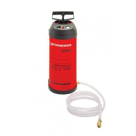 ROTHENBERGER - Réservoir de pression d’eau 10 litres tuyau de 2,5 mètres avec embrayage