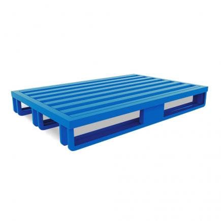 SALL - Palette en tôle peinte, bleue (lot muliple)