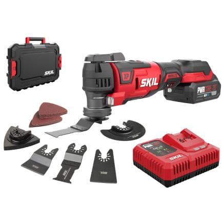 SKIL MF1E3650GA - Outil multifonction sans fil " XP brushless " (avec batterie 2Ah et chargeur)