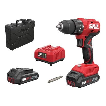 SKIL CD1E3021HA - Perceuse à percussion sans fil " Brushless " (avec 2 batteries 2Ah et chargeur)