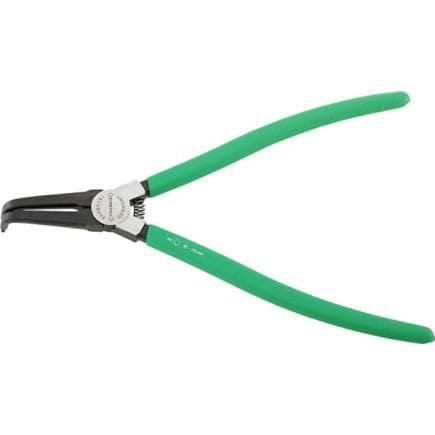 STAHLWILLE 65466121 - Pince à circlips pour bagues extérieures avec tête polie et mors coudés à 90°