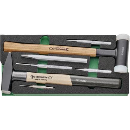 STAHLWILLE 96830269 - Marteau serti de poinçons (7 pcs.)