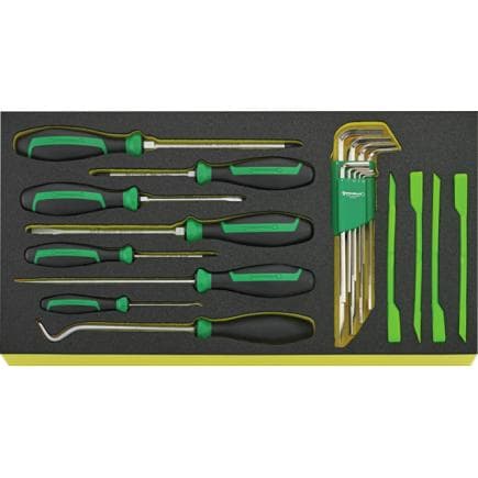 STAHLWILLE 96831104 - Ensemble grattoir et crochet (13 pcs.)