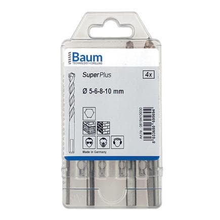 STAHLWILLE 0619410030 - Jeu de 4 forets Baum Super Plus