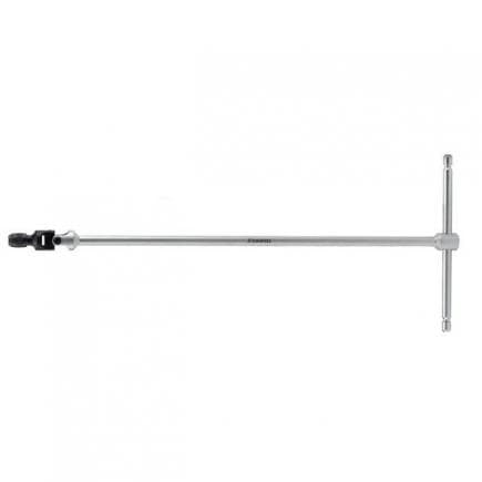 STAHLWILLE 43270001 - Poignée en T articulée pour embouts 1/4'' avec mandrin