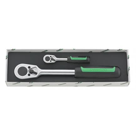 STAHLWILLE 91336420 - Set of 1/2 "and 1/4" ratchets