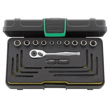 STAHLWILLE 96016304 - Jeu de clés à douilles 1/4'' (18 pièces)