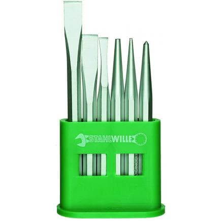 STAHLWILLE 98812201 - Assortment of chisels in plastic holder (6 pcs.)